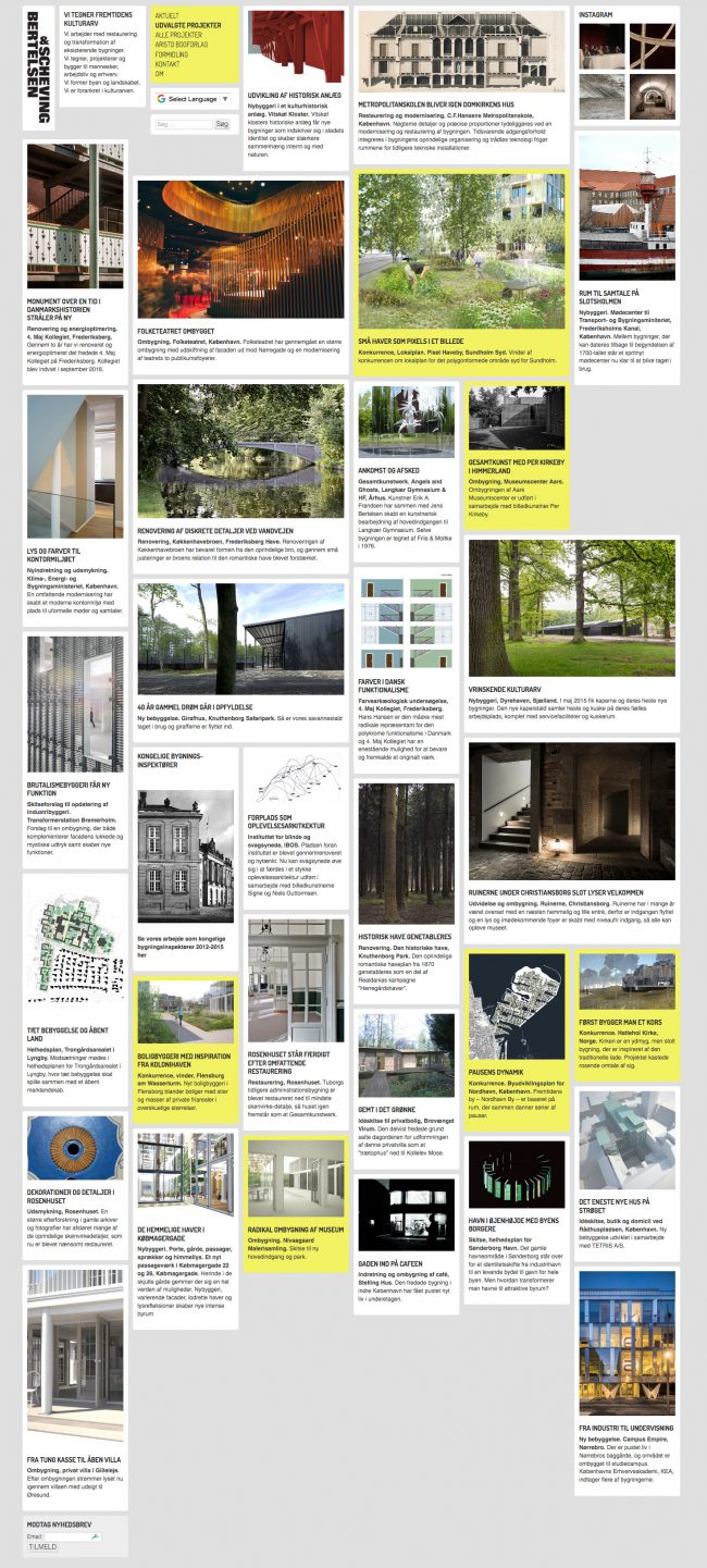 bsarkitekter.dk - screenshot.
