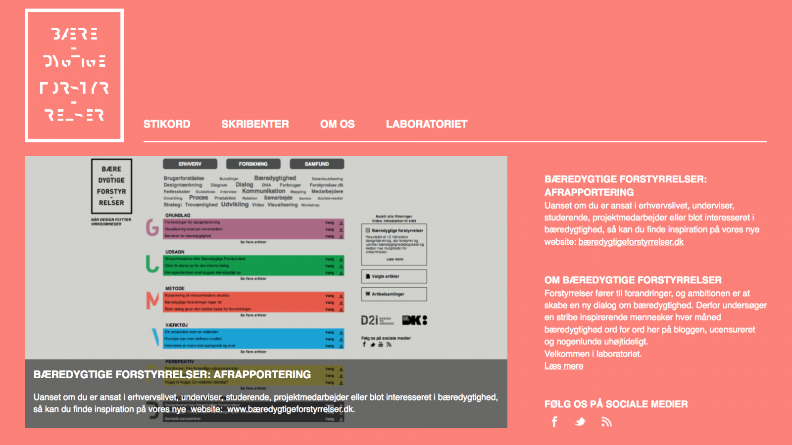 forstyrrelser.dk - desktop version.