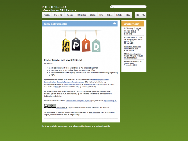 infopid.dk - screenshot.