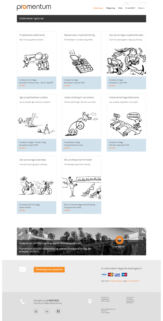 promentum.dk - screenshot.