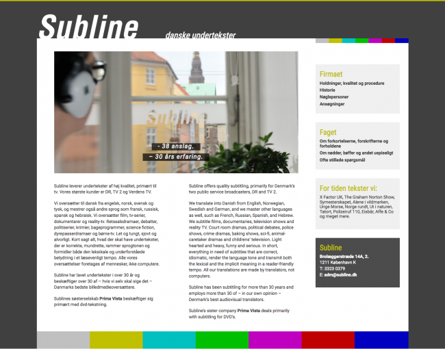 subline.dk - screenshot